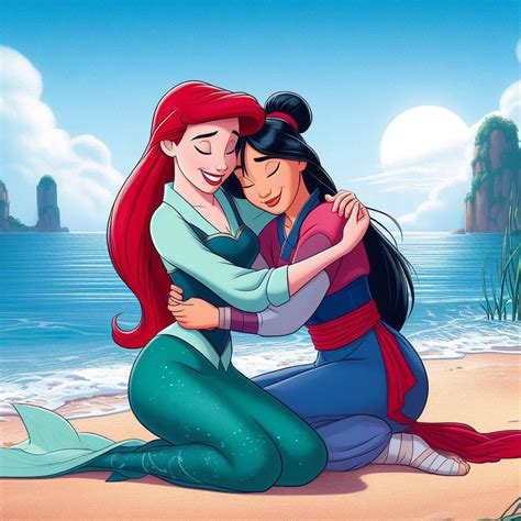 mulan and ariel